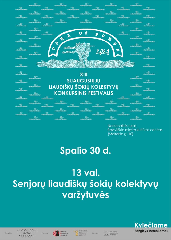 Senjorų liaudiškų šokių kolektyvų varžytuvės „Pora už poros”