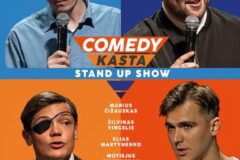 „COMEDY KASTA Stand Up Show“ Radviliškyje!